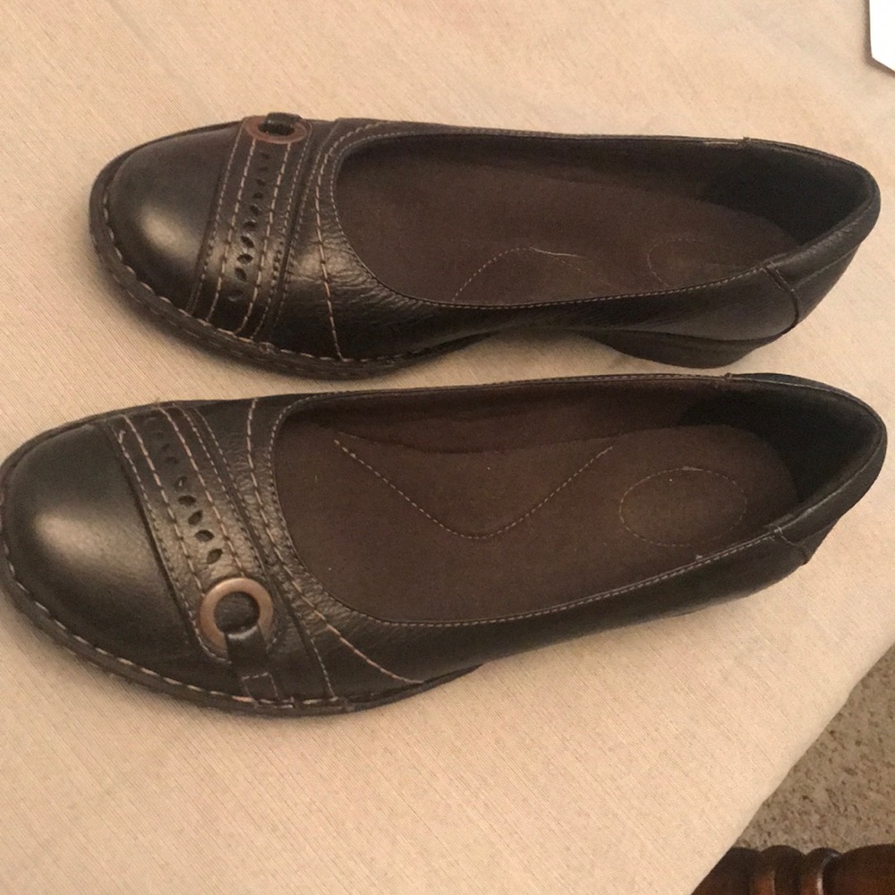 Clark’s Leather Flats